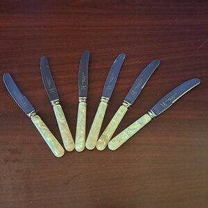 Set of six knives